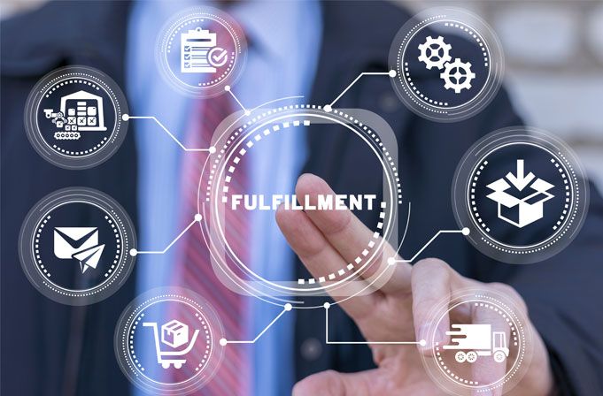 Order fulfillment: picking and packing orders for dispatch